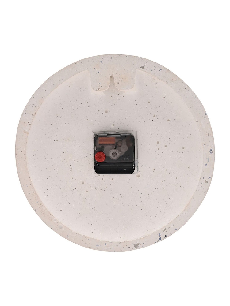 Widdop White Porcelain Wall Clock - Image 4 of 4