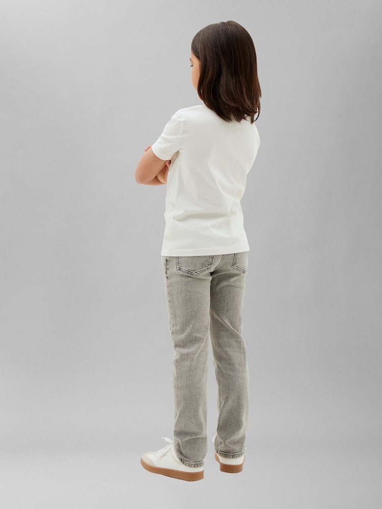 Calvin Klein Jeans Kids' Straight Leg Jeans - Εικόνα 2 του 5