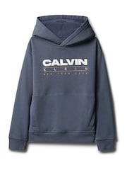 Calvin Klein Jeans балаларға арналған логотипті капюшон - 4суретінің 4 суреті