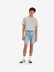 Levi's® Light Blue Denim 501® '93 Cut-Off 100% Cotton Shorts - Image 1 of 5