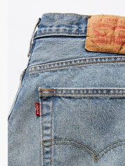 Levi's® Light Blue Denim 501® '93 Cut-Off 100% Cotton Shorts - Image 5 of 5