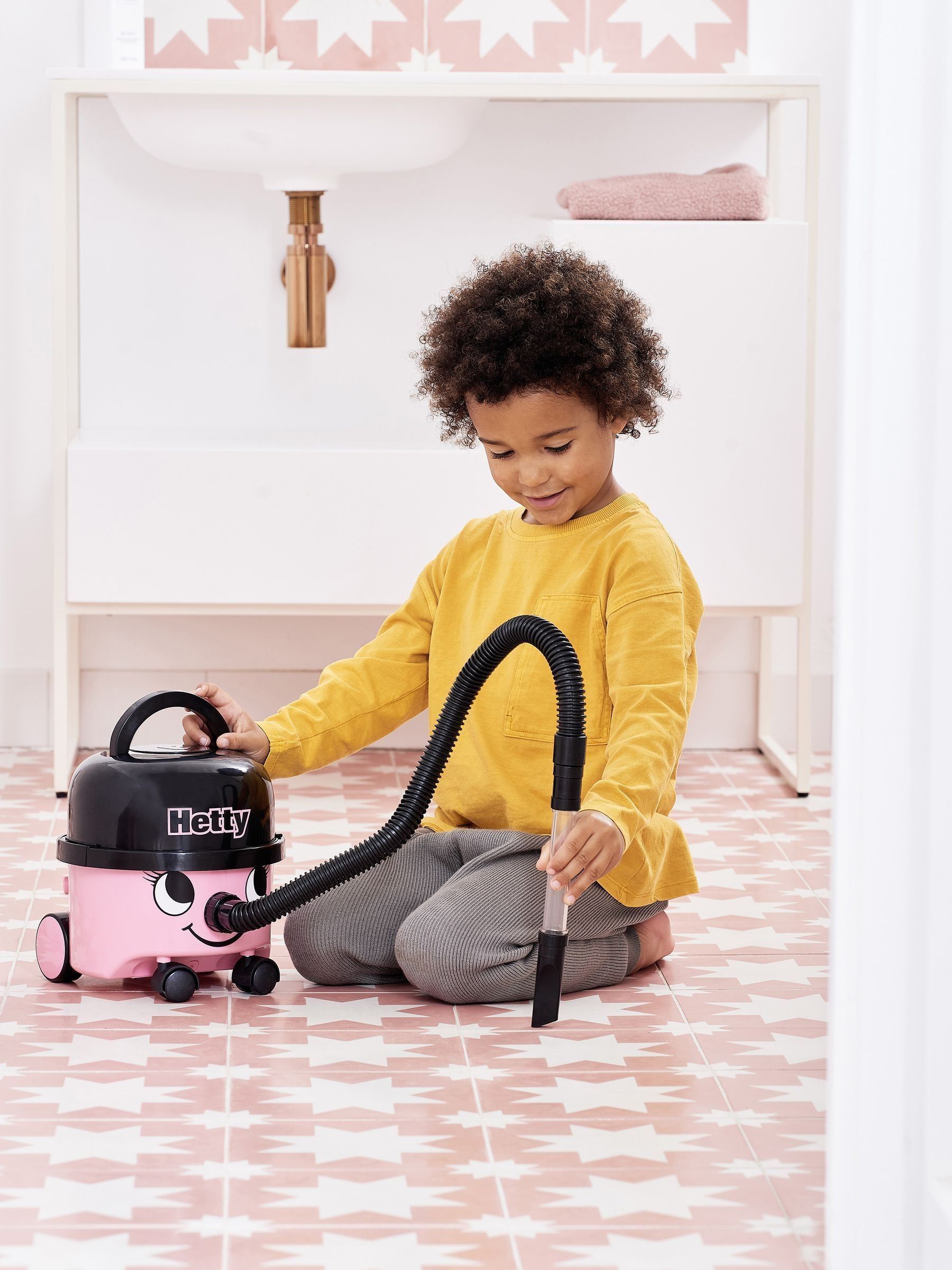 Pink hetty hoover toy sales