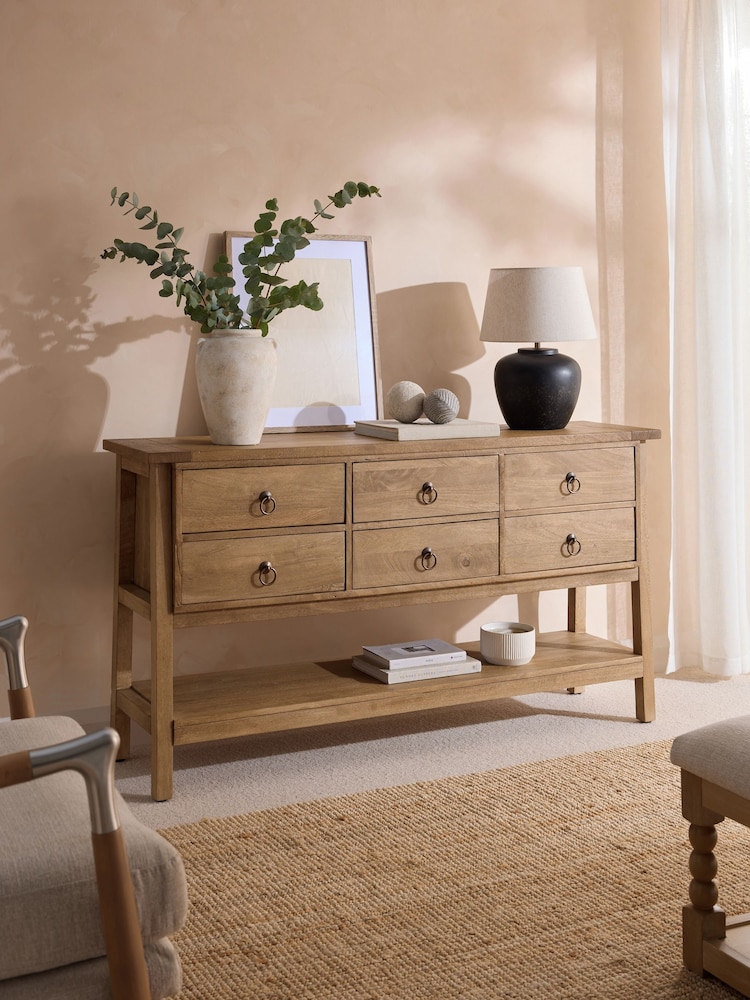 Natural Hector Mango Wood Sideboard - Image 1 of 1