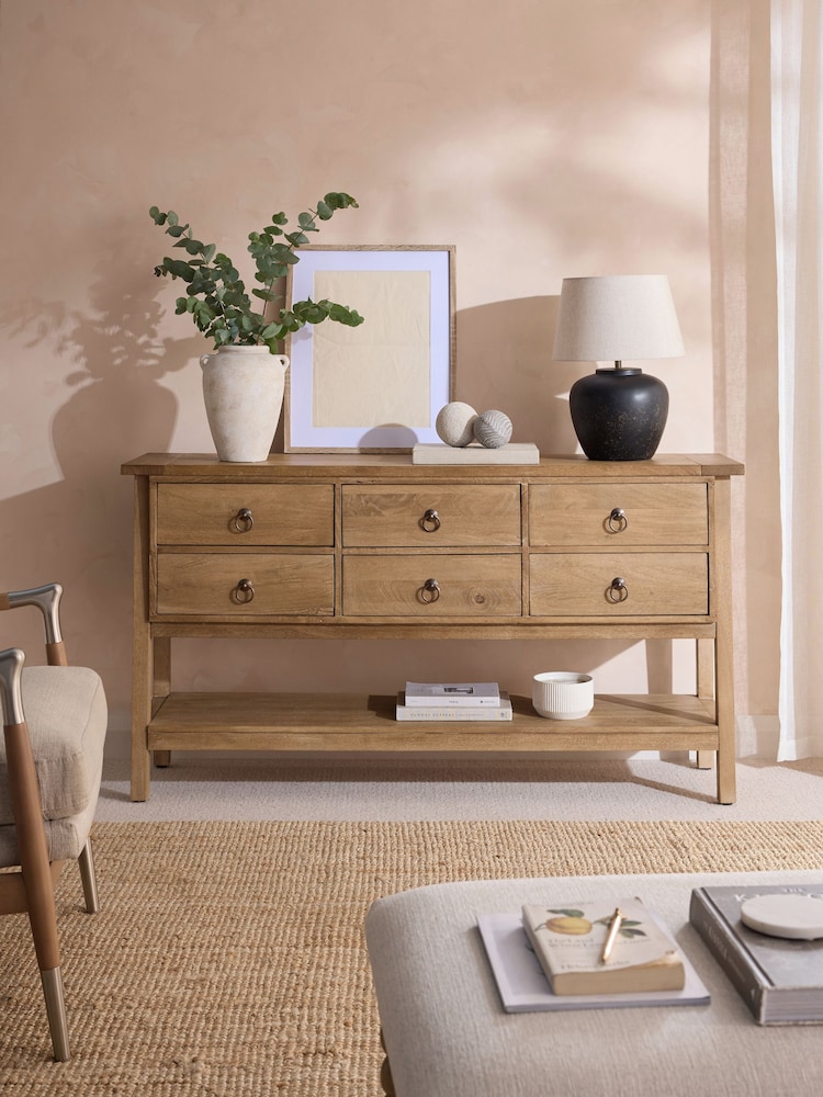 Natural Hector Mango Wood Sideboard - Image 2 of 10