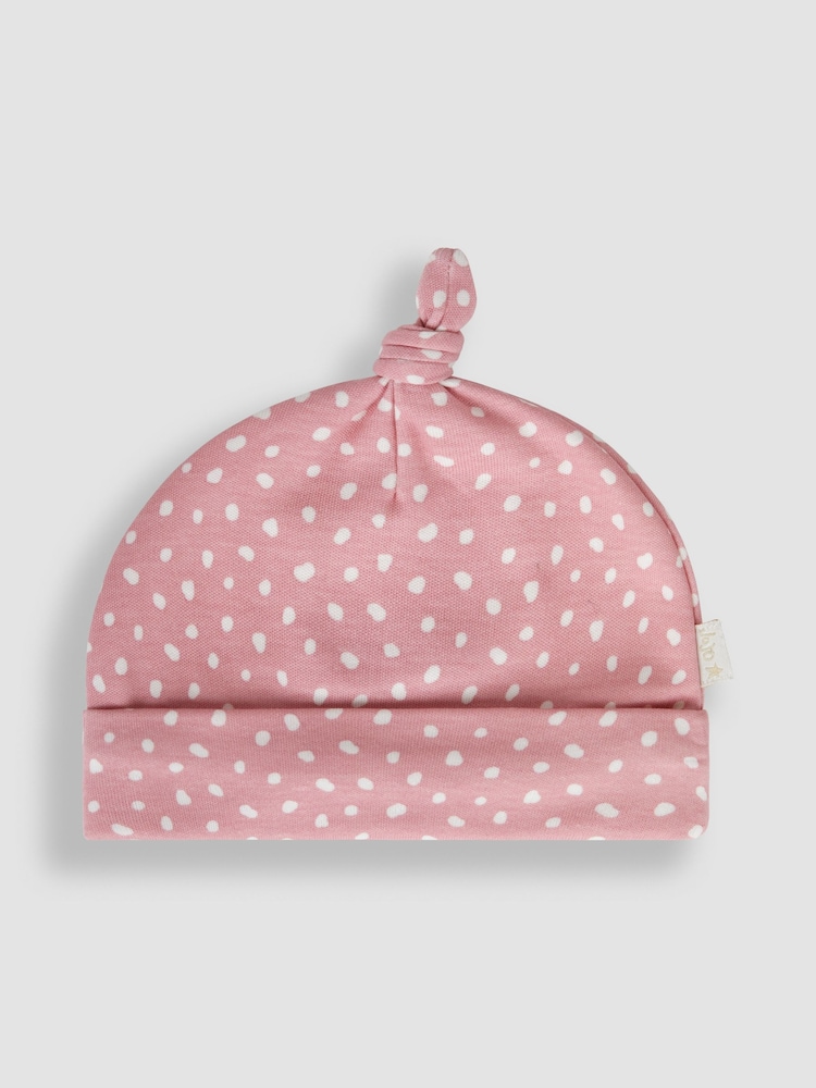 Gorro de algodón con estampado para bebé de Jojo Maman Bébé - Imagen 1 de 3