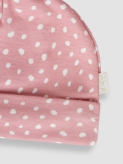 Gorro de algodón con estampado para bebé de Jojo Maman Bébé - Imagen 2 de 3