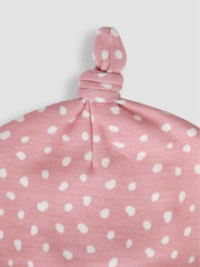 Gorro de algodón con estampado para bebé de Jojo Maman Bébé - Imagen 3 de 3