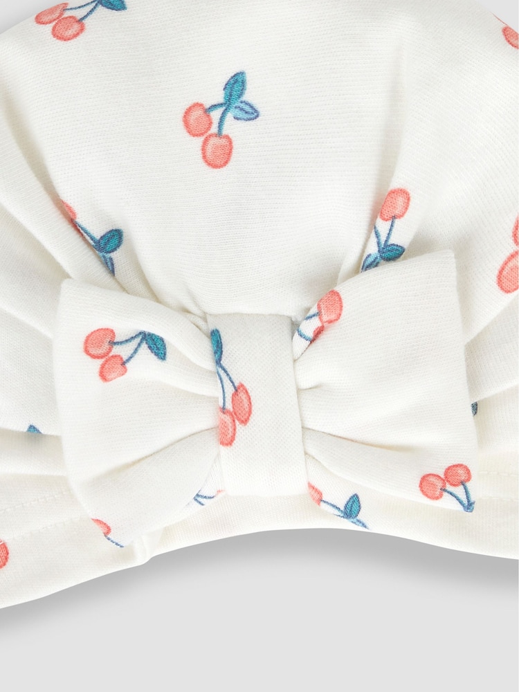 Turban s potiskom češenj Jojo Maman Bébé - Slika 3 iz 3 Turban s potiskom češenj Jojo Maman Bébé - Slika 3 iz 3