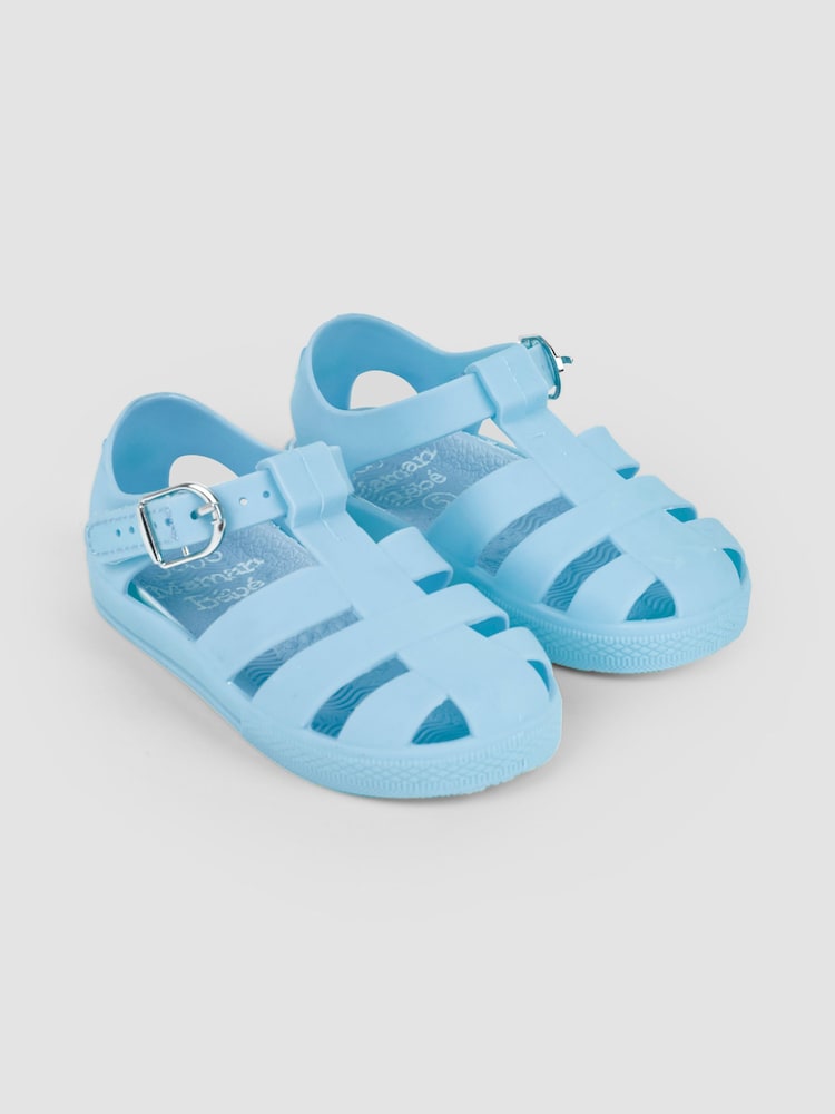 Blau - Jojo Maman Bébé Kunststoffsandalen - Bild 1 von 6 Blau - Jojo Maman Bébé Kunststoffsandalen - Bild 1 von 6