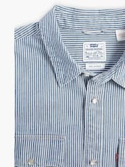 Levi's® Blue Denim Shirt - Image 7 of 8