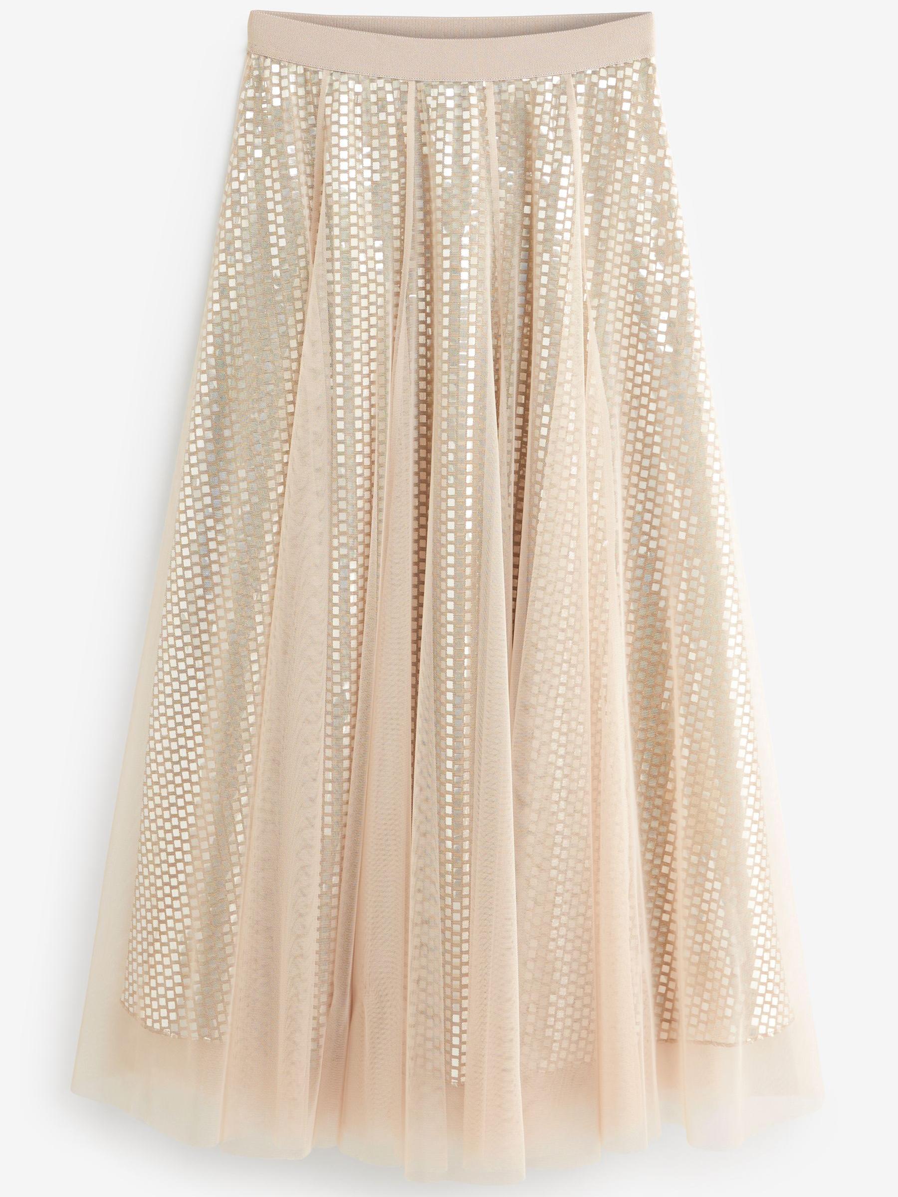 オールインワン・サロペット PAROSH Women Mid Skirts D790537 BEIGE VUPSGEZ Relaxed Long Maxi Skirt Women'S Summer Casual High