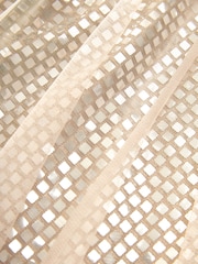 Neutral Sparkle Mesh Midi Skirt - Image 6 of 6