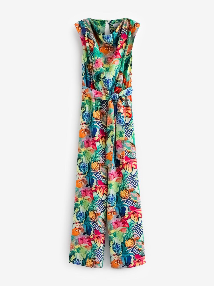 H&m Jurk Watervalhals Kopen Multi Jumpsuit Met Watervalhals
