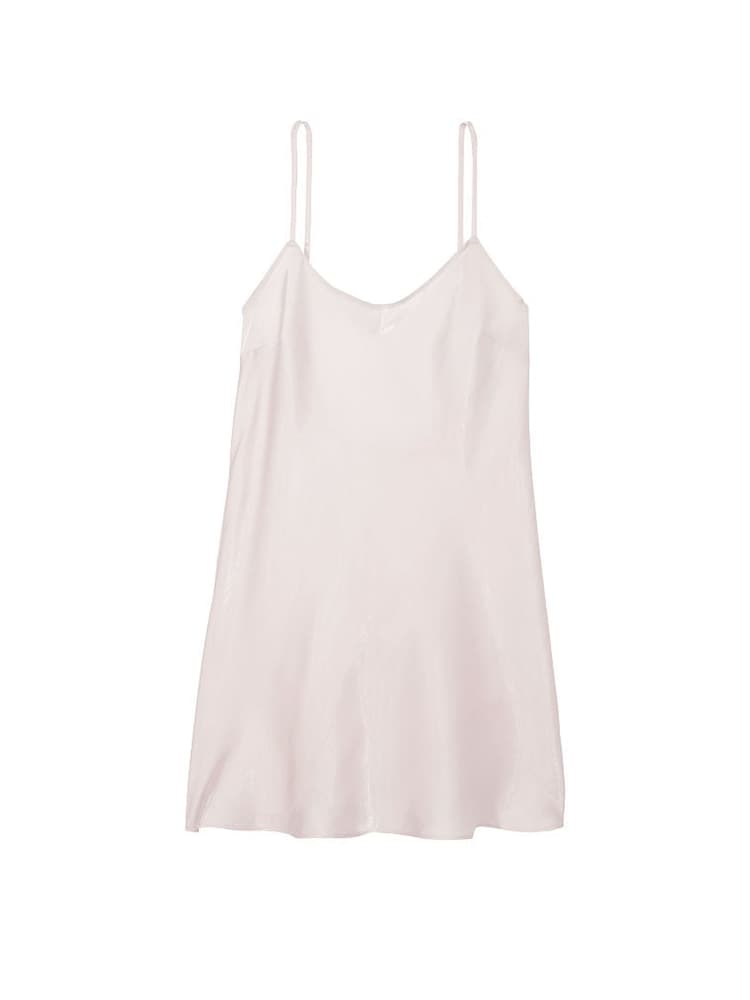 Victoria's Secret Grey Lilac Purple Organza Mini Slip Dress - Image 3 of 3