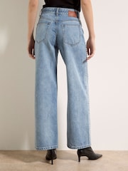 Apricot Blue Maca Stud Straight-Leg Jeans - Image 2 of 6