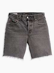 Черный - Levi's 100% Хлопок 501 90шорты джинсы - Изображение 6 из 8