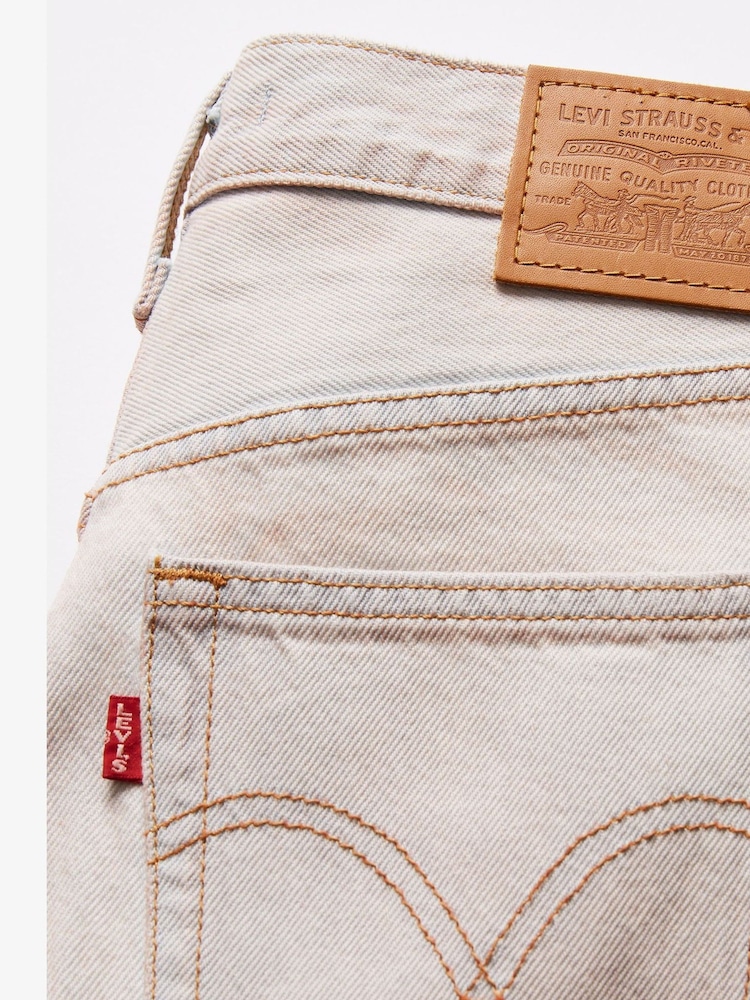 Levi's® Pink Ribcage Wide Leg Jeans - Image 7 of 7