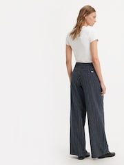 Темно-синий - ® Широкие брюки со складками Levi's - Изображение 2 из 12