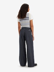 Темно-синий - ® Широкие брюки со складками Levi's - Изображение 7 из 12