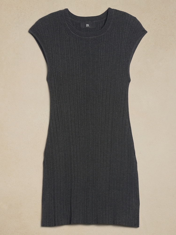 Banana Republic Grey Cece Ribbed Tunic - Image 2 of 2
