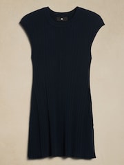 Banana Republic Navy Blue Cece Ribbed Tunic - Image 4 of 4