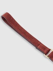 Hugo & Hudson Brown Flat Rope Leather Dog Lead - Image 4 of 6