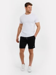 Threadbare Black Premier Sweat Shorts - Image 3 of 4