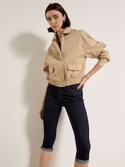 Apricot Blue Sara Skinny Fit Capri Jeans - Image 3 of 6