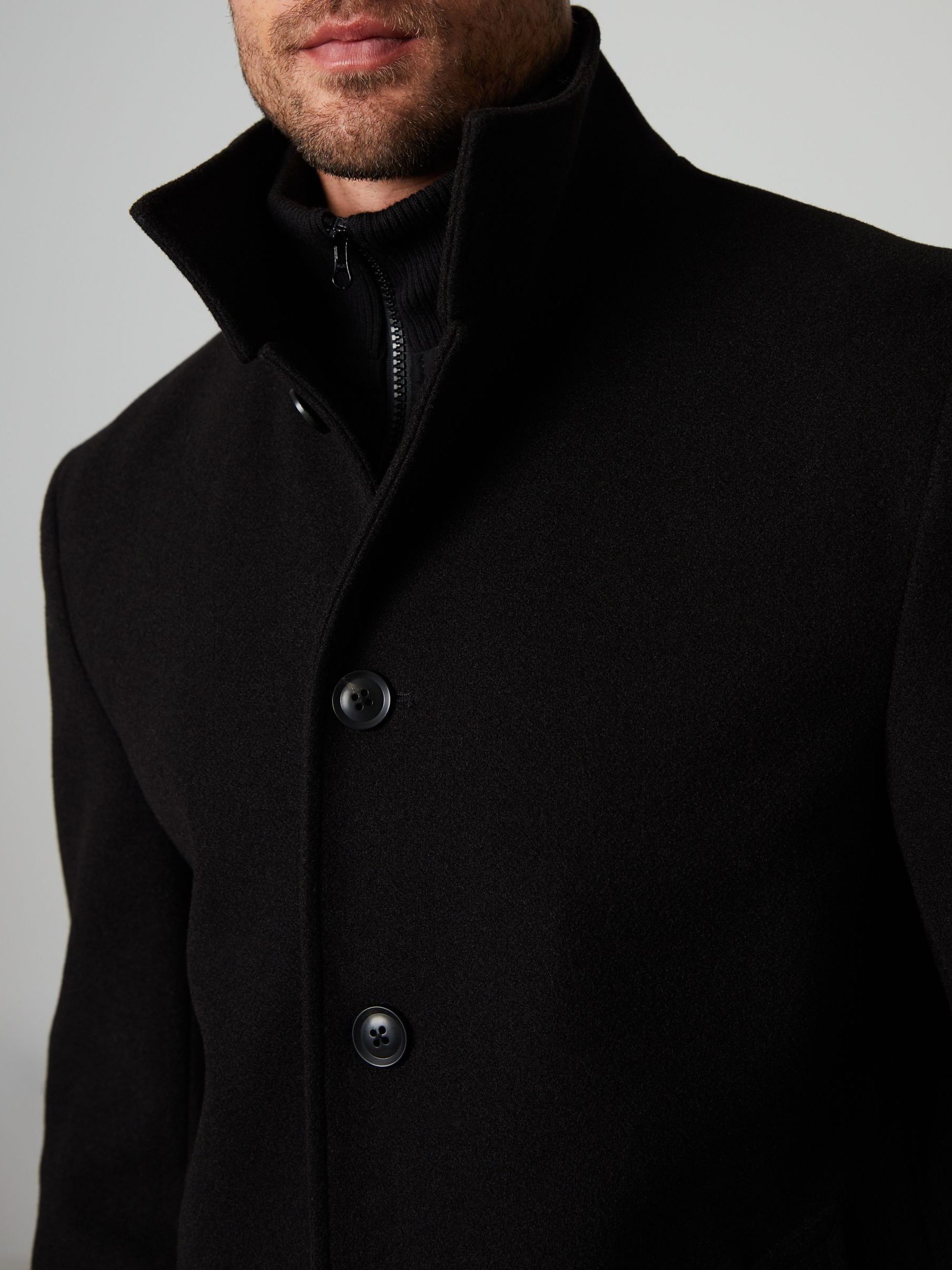 Next black funnel coat discount