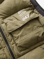 Khaki Green Padded Gilet (3-16yrs) - Image 8 of 9