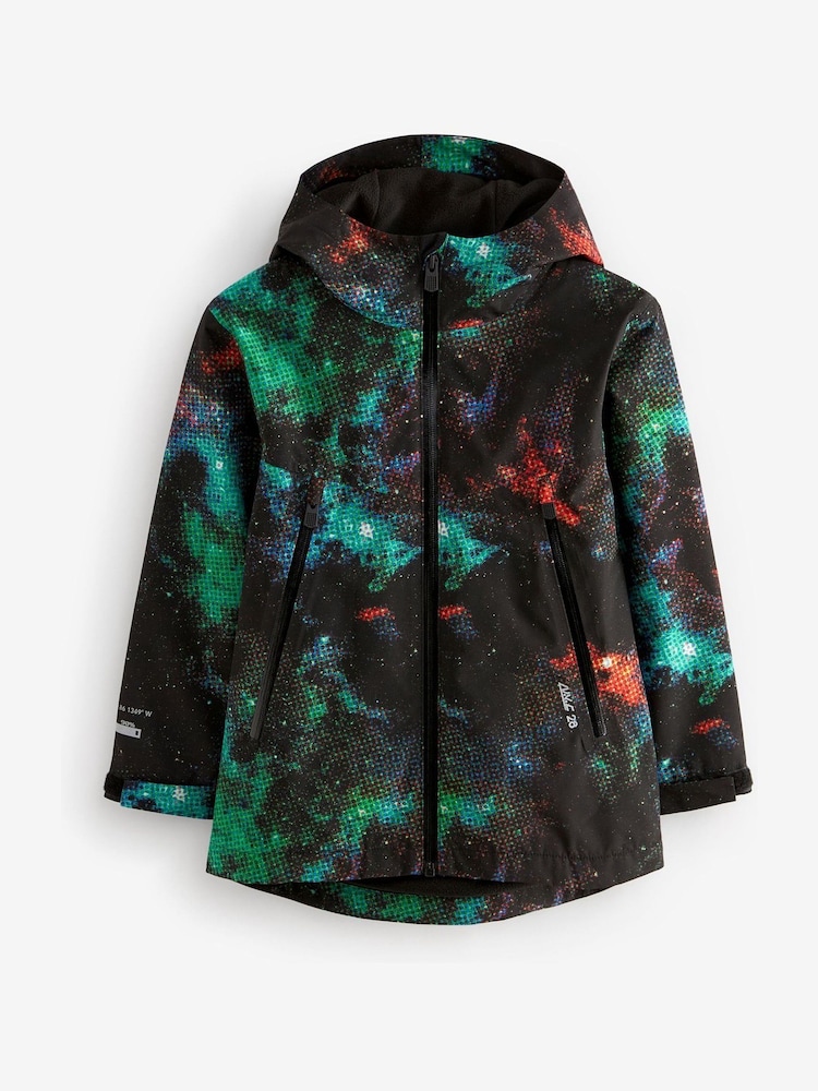 Multi Waterproof Fleece Hooded Lined Coat (3-16yrs) - Image 1 of 6