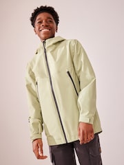 Green Waterproof Fleece Hooded Lined Coat (3-16yrs) - Image 2 of 14