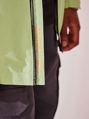 Green Waterproof Fleece Hooded Lined Coat (3-16yrs) - Image 8 of 14