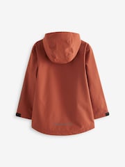 Red Waterproof Fleece Hooded Lined Coat (3-16yrs) - Image 3 of 5