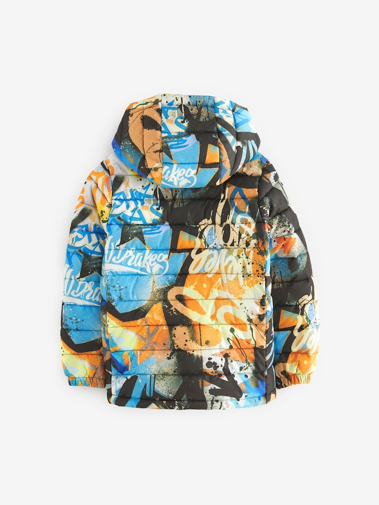 Multi Quilted Midweight Hooded Jacket (3-16yrs) - Image 2 of 5