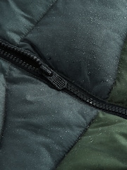 Khaki Quilted Puffer Jacket (3-16yrs) - Image 8 of 9