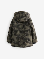 Neutral Abstract Camo Heavyweight Waterproof Jacket (3-16yrs) - Image 3 of 8