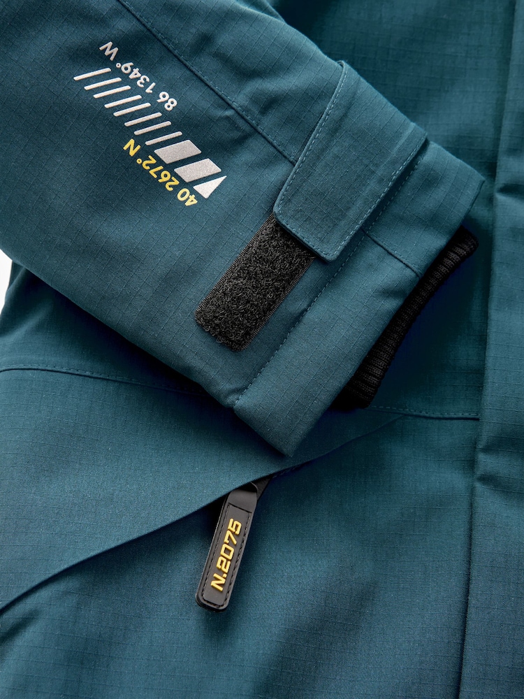 Blue Heavyweight Waterproof Jacket (3-16yrs) - Image 4 of 6