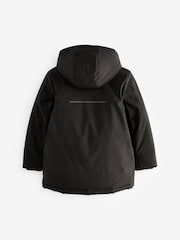 Black Smart Parka (3-17yrs) - Image 2 of 5