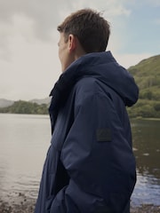 Navy Padded Puffer Coat (3-16yrs) - Image 4 of 10