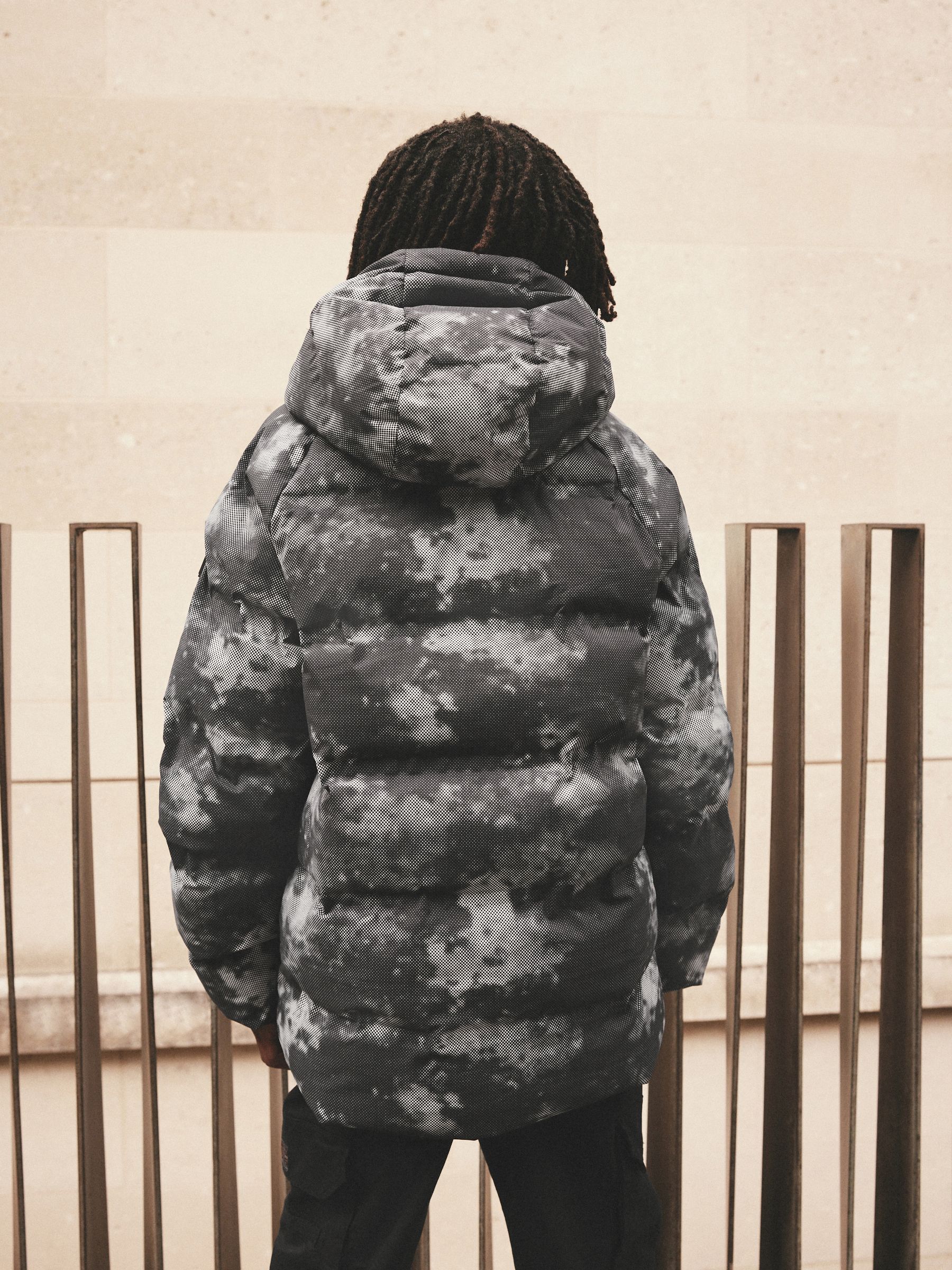 Next grey padded jacket hotsell