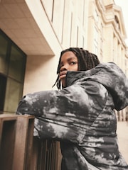 Grey Fleece Lined Hooded Padded Puffer Jacket (3-17yrs) - Image 6 of 10