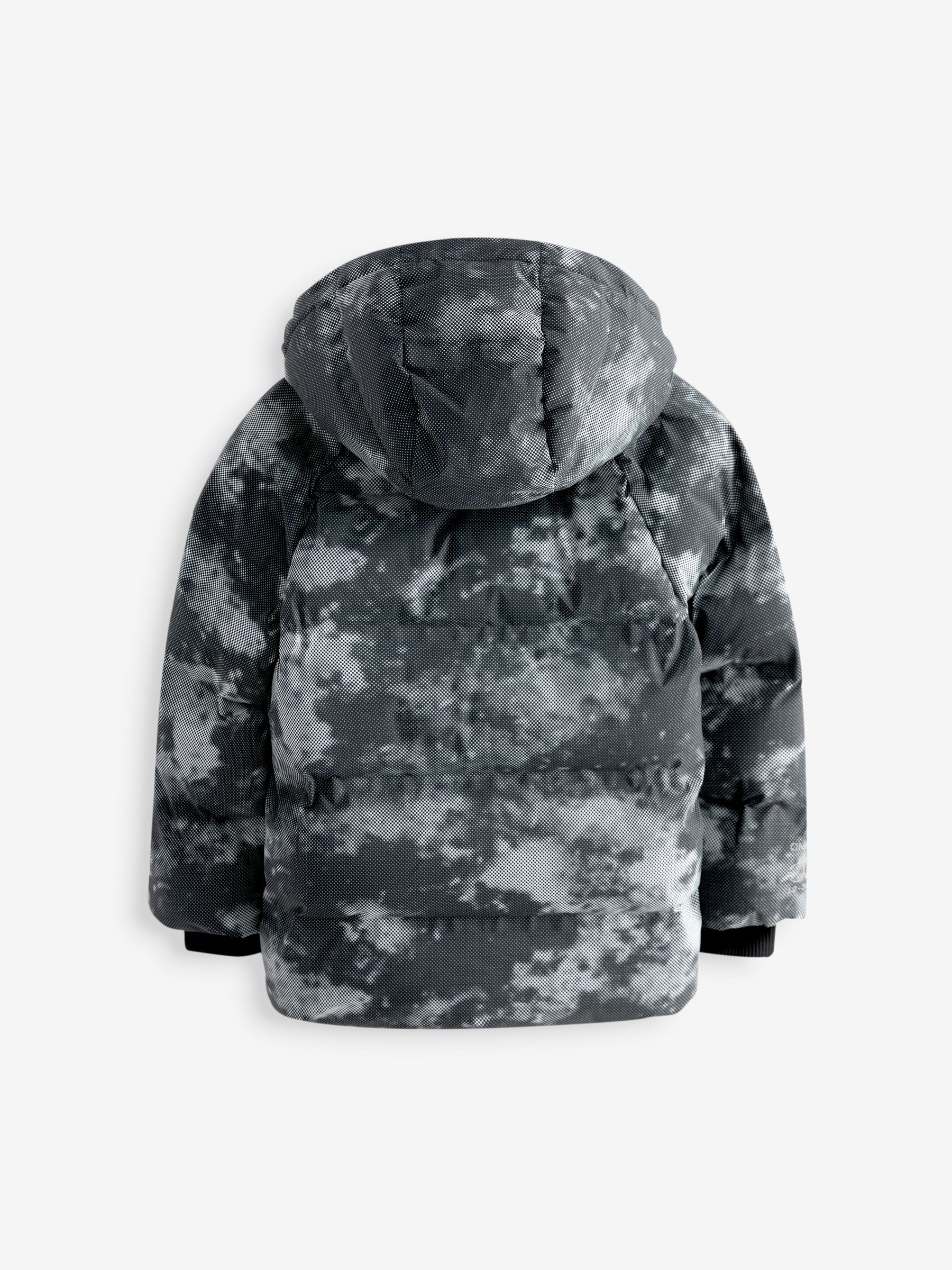 Buy Grey 1 Regular Fabric Fleece Lined Hooded Padded Puffer Jacket 3 17yrs from the Next UK online shop