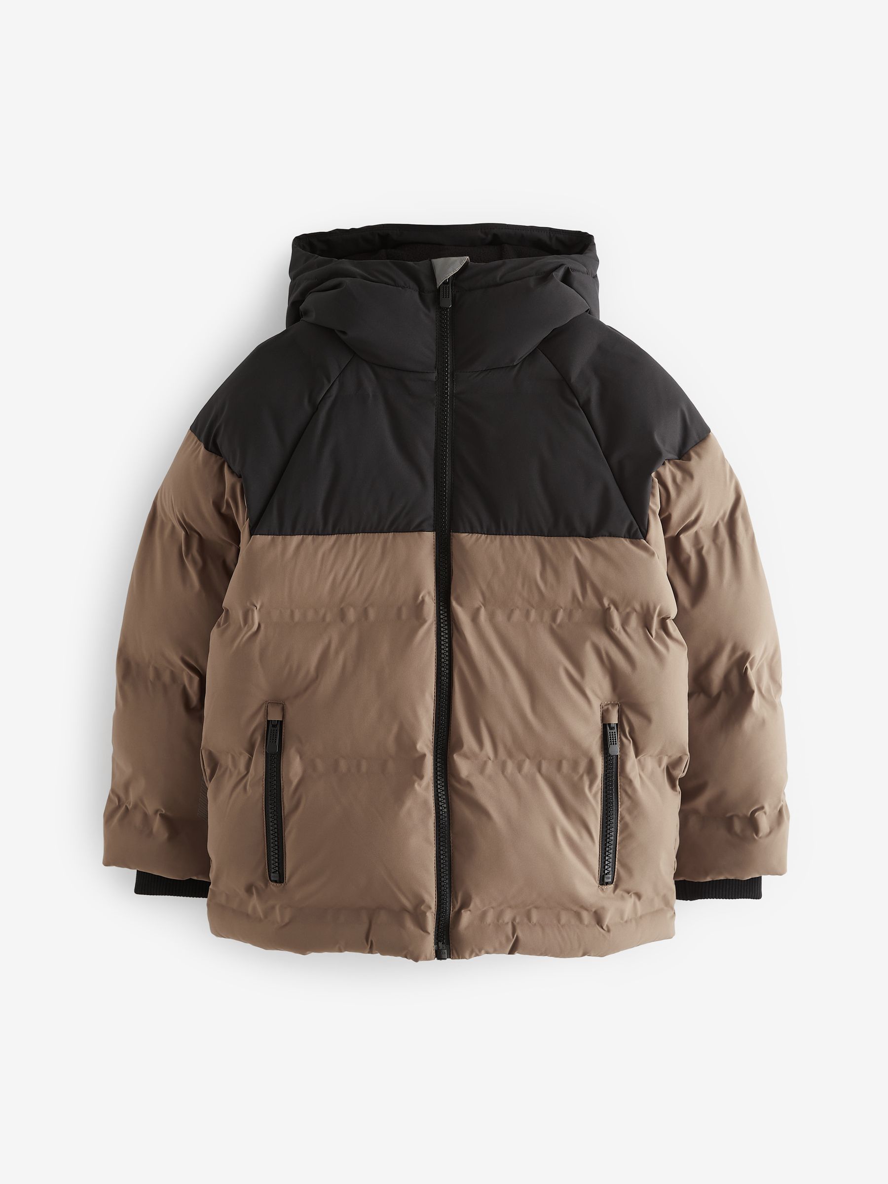 Tan padded jacket cheap