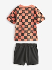 Orange/Grey T-Shirt And Shorts Set (3mths-7yrs) - Image 7 of 8