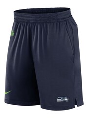 Fanatics Blue NFL Seattle Seahawks Dri-FIT Knit Shorts - Image 2 of 3