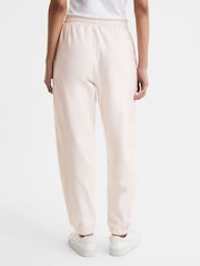 Reiss Cream Maja Cotton Blend Tracksuit Bottoms - Image 5 of 5