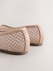 Natural Forever Comfort® Round Toe Mesh Ballerina Flats - Image 9 of 9