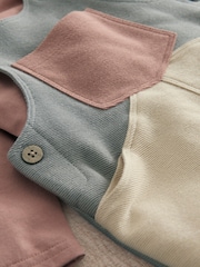 Set di salopette a blocchi di colore Mamas & Papas 2 Piece - Immagine 4 di 4