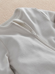 Mamas & Papas White Horoscope Sleepsuits Pack of 3 - Image 3 of 3